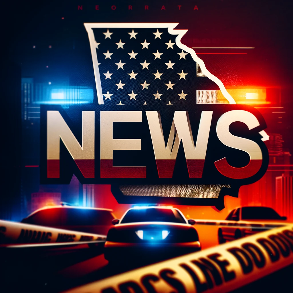 Alt text: "Cobb County police officers responding to a code red alert at Lindley Middle School after a student suffered a self-inflicted gunshot wound, highlighting concerns over school safety and mental health in Atlanta."