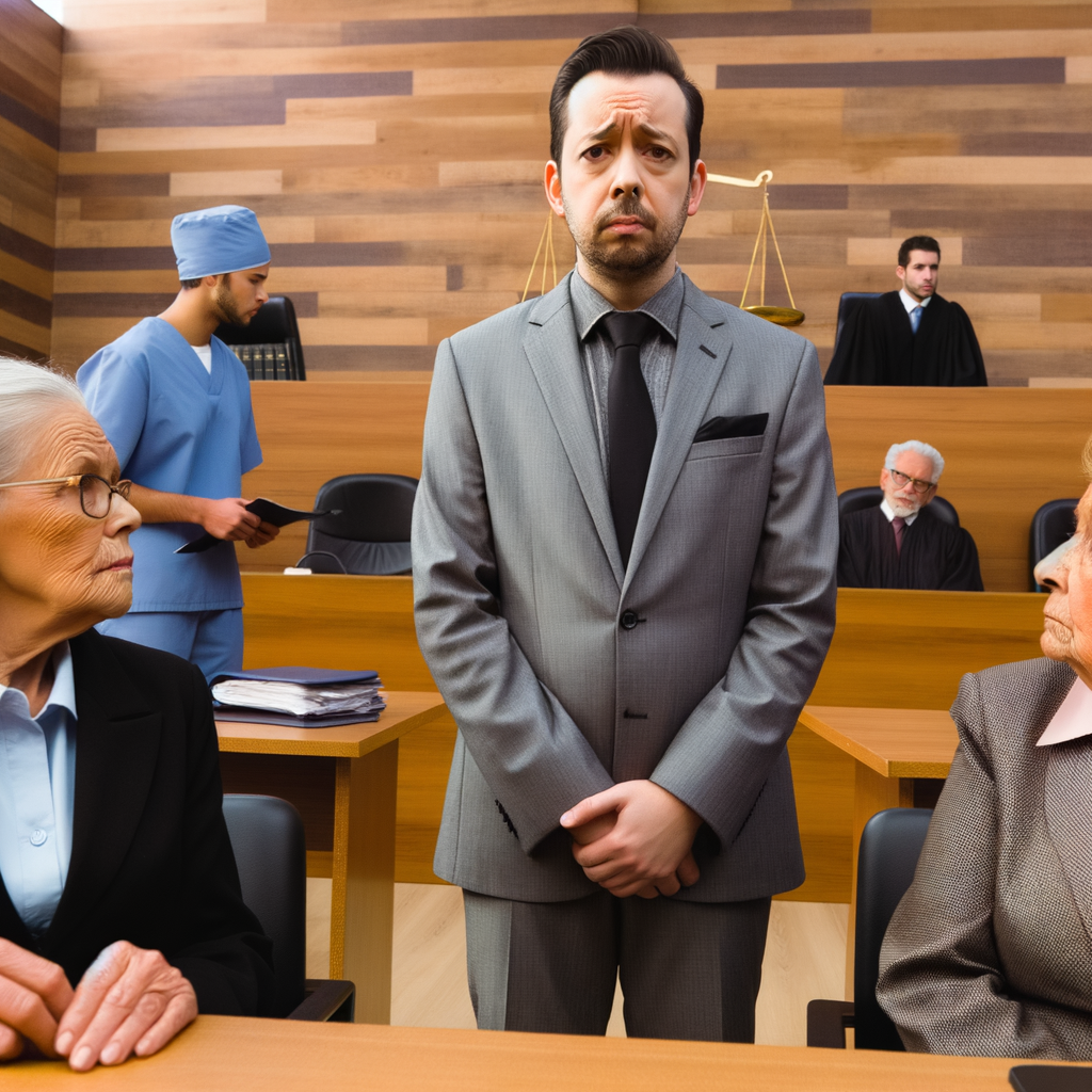 Alt text: "Former New York City Mayor Rudy Giuliani in a courtroom, associated with the defamation case involving Fulton County election workers Ruby Freeman and Wandrea Moss. The image highlights the legal proceedings following Giuliani's false accusations of ballot fraud in