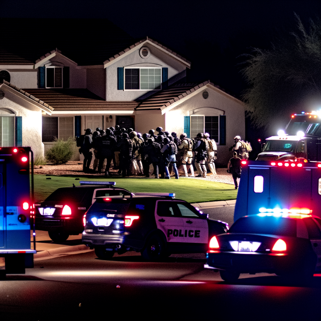 "Clayton County police officer injured in gunfire exchange during SWAT standoff on Summer Chase Drive, Jonesboro, Atlanta – officer expected to recover while suspect remains in critical condition."