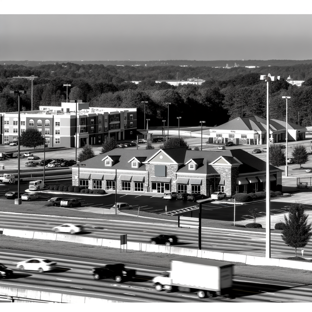 "DeKalb County police investigate the scene of a fatal shooting on Covington Highway, where a man was shot during a fight early Thursday morning, highlighting local crime concerns in Atlanta."