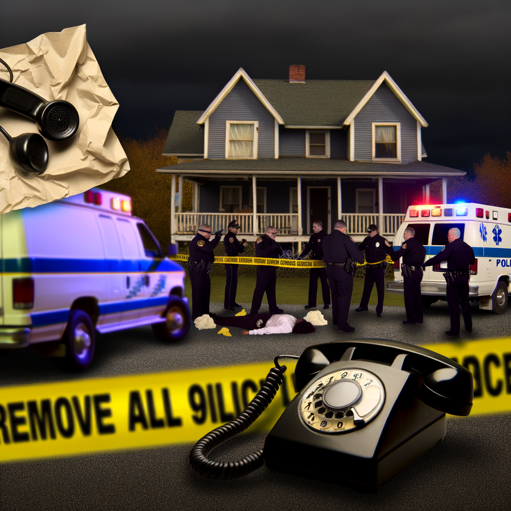 Alt text: "DeKalb County police investigate the scene of a fatal shooting at a home on Rowland Court, where Brian Bacon, 41, was arrested for allegedly killing his ex-girlfriend during an argument. The crime scene highlights the