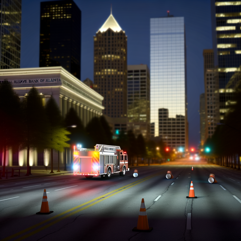 The article discusses a significant underground fire in Midtown Atlanta that led to over 1,000 residents losing power. Witnesses reported hearing explosions near 11th Street and Crescent Avenue, an area close to various apartments and businesses, including the Federal Reserve Bank