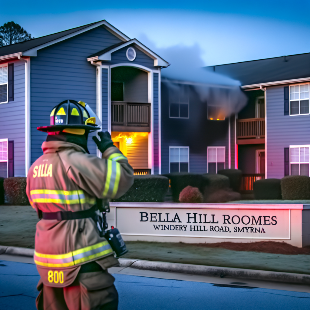 Smyrna Apartment Fire Claims Life as Suspicion of Foul Play Arises