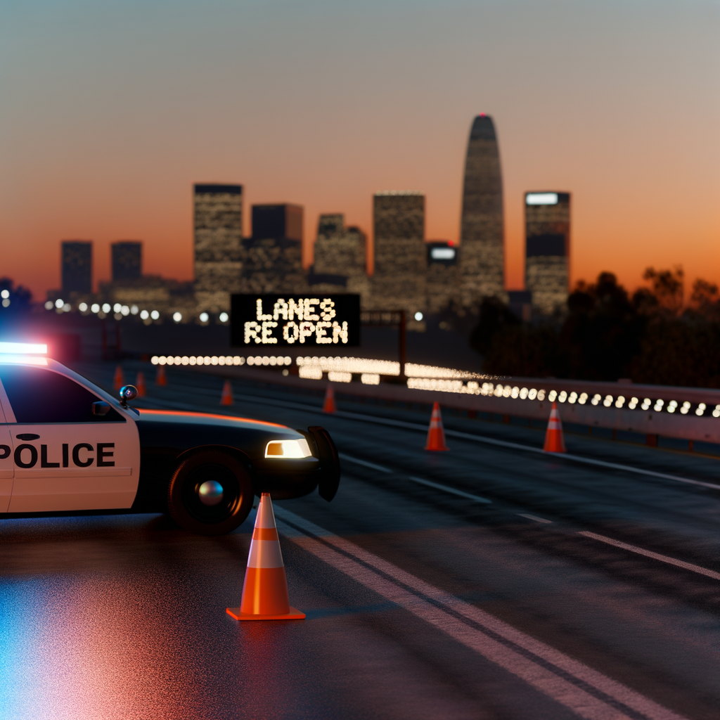 Traffic Reopens on Atlanta's Downtown Connector After Early Morning Crash