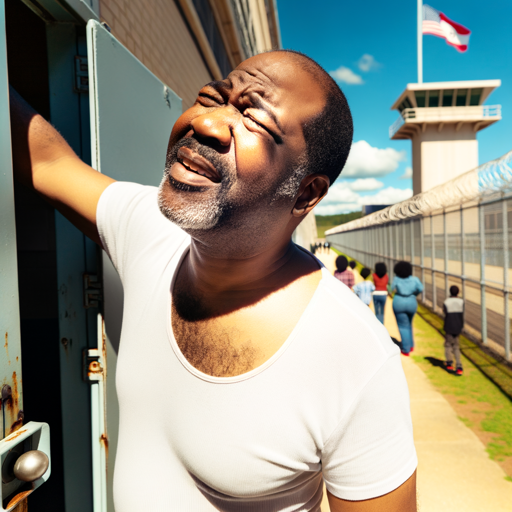 "Atlanta rapper YFN Lucci, also known as Rayshawn Bennett, smiles upon his release from prison after serving time for a gang-related charge, highlighting his commitment to inspire others through music and community engagement."