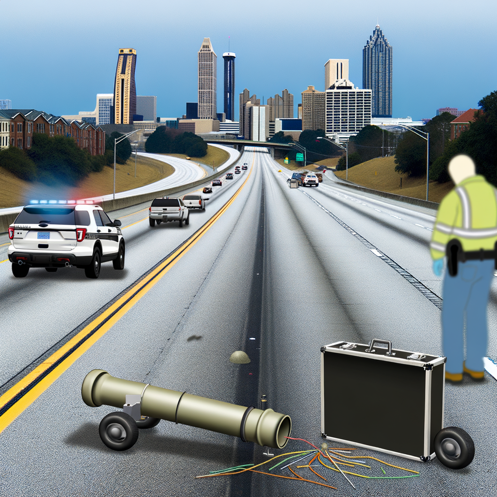 The article discusses a suspicious item found on I-75 in Cobb County, which was later determined to be harmless. Police closed part of the highway for about two hours while they investigated.

**Alt Text:** "Cobb County police investigating a suspicious item