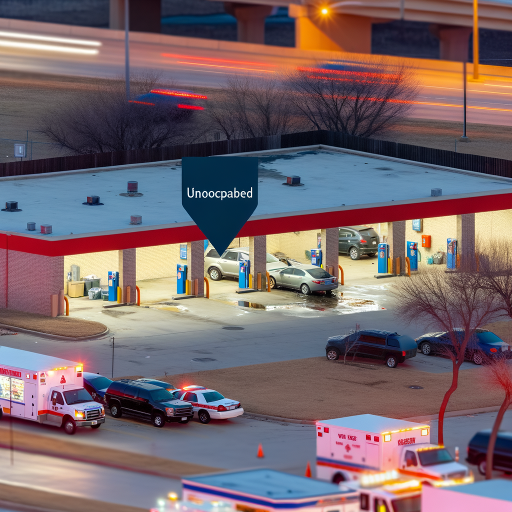 "Crime scene at self-serve car wash in Marietta where 59-year-old Daniel Lanard Richardson Jr. was found dead from a gunshot wound, prompting police investigation and public appeal for information."