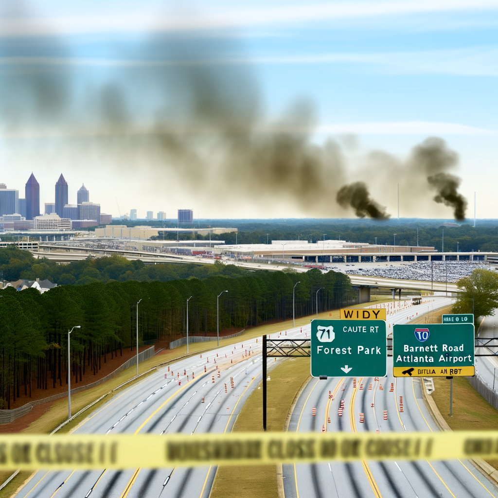 Evacuation Order Issued Due to Active Chemical Fire in Forest Park