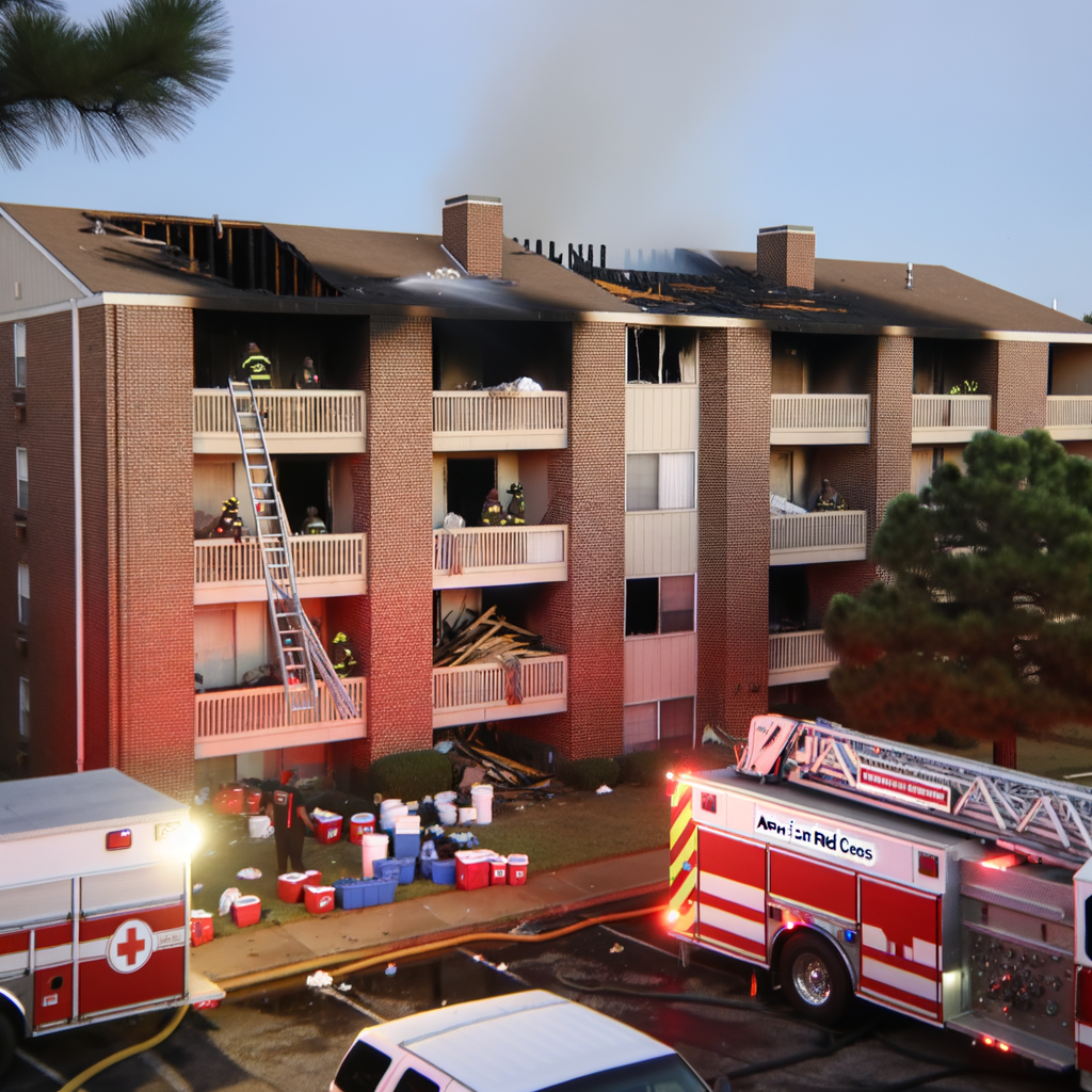Fire at Northwest Atlanta Apartment Complex Hospitalizes Eight Including Children and Displaces Families