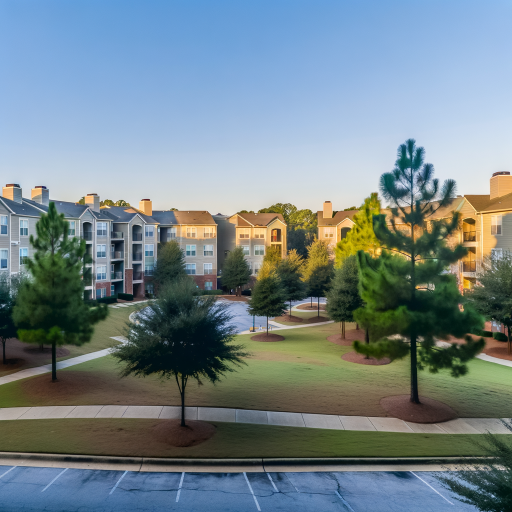 "Crime scene at Reserve at Hollywood Apartments in northwest Atlanta, where a woman was fatally shot on New Year’s Eve, marking the fifth homicide at the complex since June 2023. Atlanta police investigate ongoing violence linked to domestic disputes and multiple fatalities