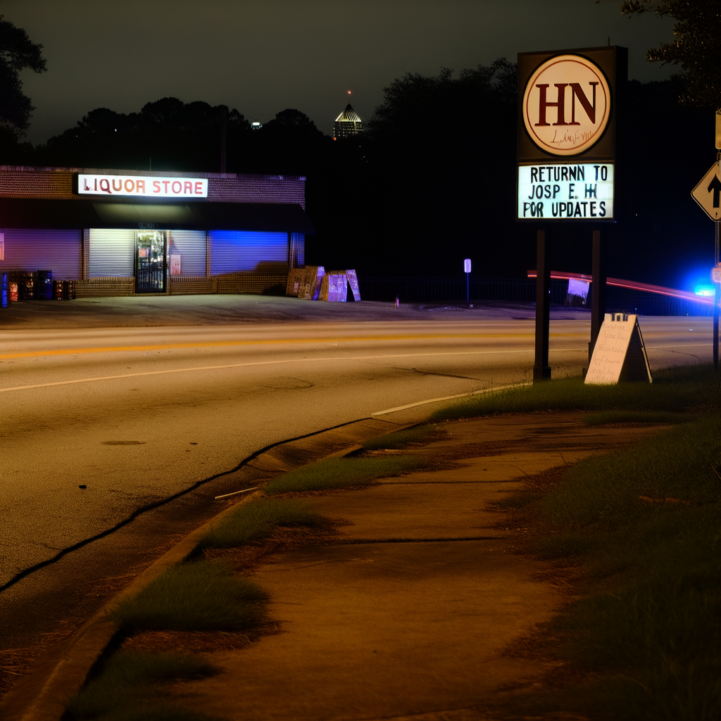 "Off-duty Fulton County deputy injured in altercation at HN Liquor Store on Joseph E. Boone Boulevard, northwest Atlanta, Friday evening, highlighting local crime concerns."