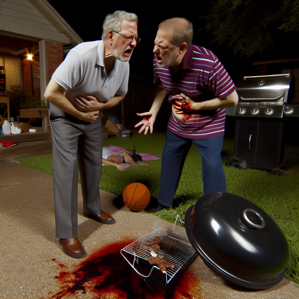 "Atlanta crime scene on Hardee Street where a 66-year-old man was shot during a dispute over a basketball hitting his grill, highlighting local violence and community safety concerns."